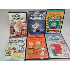 Peanuts Holiday DVD Collection – 6 Movies Charlie Brown Snoopy Family Classics